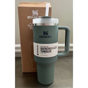 Limited Ed! READY TO SHIP Stanley Soft Matte Flowstate Tumbler Shale Green